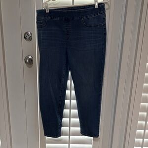Chico's Blue Ankle Jeans